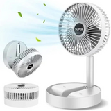 Rechargeable Portable Telescopic Folding Table Fan – 3-Speed Adjustable Desk Fan